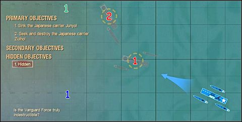 Zadania główne - Misja 3 - Battle of Santa Cruz (cz.1) | USA | Battlestations Pacific - Battlestations: Pacific - poradnik do gry