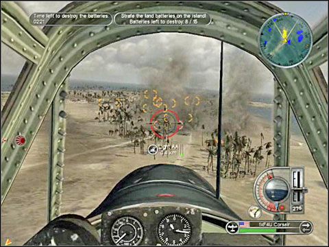 Kolejny rozkaz będzie bardzo podobny do poprzedniego - w czasie 6 minut masz 3) zniszczyć linię 7-u bunkrów ciągnącą się wzdłuż plaży - Misja 7 - Invasion of Tarawa | USA | Battlestations Pacific - Battlestations: Pacific - poradnik do gry