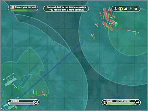 Sugeruję przełączyć się na amerykański okręt podwodny i storpedować, skoro nadarza się okazja, lotniskowiec Zuikaku oddzielający się od reszty japońskich sił i udający się na południowy-wschód - Misja 8 - Battle of the Philippine Sea (cz.2) | USA | Battlestations Pacific - Battlestations: Pacific - poradnik do gry