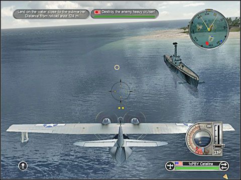 Na scenie pojawi się teraz kilku kolejnych japońskich aktorów, mianowicie trzy niszczyciele i ciężki krążownik - Misja 11 - Sub on Patrol (cz.2) | USA | Battlestations Pacific - Battlestations: Pacific - poradnik do gry