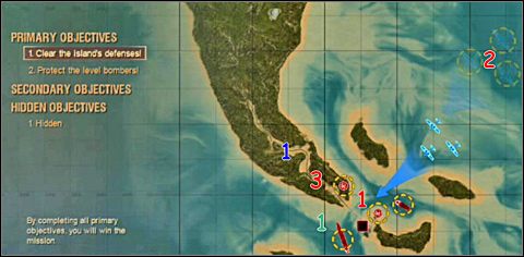 Zadania główne - Misja 12 - Air Raid against Indochina (cz.1) | USA | Battlestations Pacific - Battlestations: Pacific - poradnik do gry