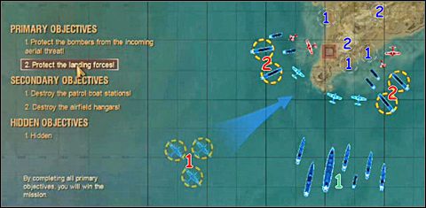 Zadania główne - Misja 13 - Invading Iwo Jima (cz.1) | USA | Battlestations Pacific - Battlestations: Pacific - poradnik do gry