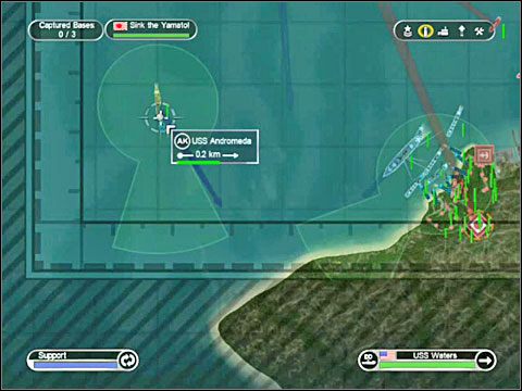 Nie pozwól im zatopić konwoju - zestrzel tyle z nich ile zdołasz (najpewniej wszystkie) z pomocą swoich myśliwców lub ognia przeciwlotniczego otwieranego z niszczyciela eskortującego transportowiec albo pozostałych twoich żelazek - Misja 14 - Battle of Okinawa (cz.2) | USA | Battlestations Pacific - Battlestations: Pacific - poradnik do gry