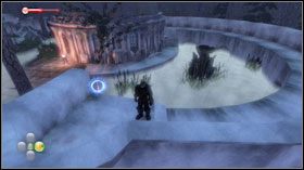 Jak uprzednio, w środku znajdziesz kilku przeciwników oraz kulę świecącą na niebiesko #1 - Fabuła w Fable II - Knothole Island Drowning | Knothole Island - Fable II - poradnik do gry