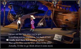 Idziemy do Emporium Stana [M1: 9 - Cz. I - Trzy próby (Kompletowanie załogi) - Opis przejścia - The Secret of Monkey Island: Special Edition - poradnik do gry