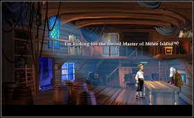 1 - Cz. I - Trzy próby (Opanowanie fechtunku - 2) - Opis przejścia - The Secret of Monkey Island: Special Edition - poradnik do gry