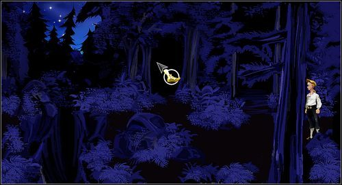 Po wejściu do lasu idziemy w głąb - Cz. I - Trzy próby (Opanowanie sztuki poszukiwania skarbów) - Opis przejścia - The Secret of Monkey Island: Special Edition - poradnik do gry