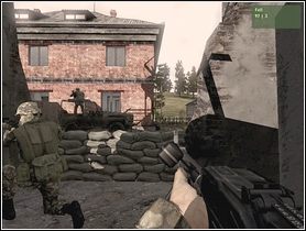 Historia rozpoczyna się na małej wyspie Utes, gdzie Wojsko Obrony Czarnorusi odpiera atak Czedaków - Misja 1 - First to Fight | Kampania w ArmA II - ArmA II - poradnik do gry