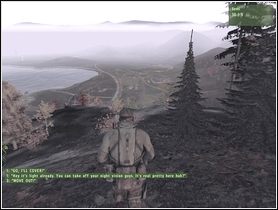Wejście na Pik Kozlova jest dość strome, w dodatku na szczycie jest kilku wrogów [1] - Misja 2 - Into the Storm | Kampania w ArmA II - ArmA II - poradnik do gry