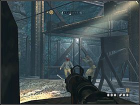 Śmiało wyjdź z namiotu, w którym rozpoczynasz swoje zmagania - Etap 3 - Obszar wykopalisk (cz.1) | Opis przejścia Wolfenstein - Wolfenstein - poradnik do gry