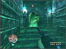 Pierwsza zagadka polega na użyciu Woalu do odnalezienia ukrytego przejścia - Etap 3 - Obszar wykopalisk (cz.1) | Opis przejścia Wolfenstein - Wolfenstein - poradnik do gry