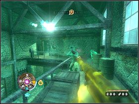 Wejdź do pierwszego pomieszczenia - Etap 4 - Magazyn | Opis przejścia Wolfenstein - Wolfenstein - poradnik do gry