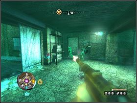 Podejdź do sejfu i przytrzymaj klawisz akcji by go otworzyć - Etap 4 - Magazyn | Opis przejścia Wolfenstein - Wolfenstein - poradnik do gry