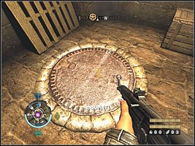 Wybierz teraz drugie drzwi po lewej stronie, a następnie zlokalizuj przejście prowadzące do piwnicy - Etap 11 - Sztab SS | Opis przejścia Wolfenstein - Wolfenstein - poradnik do gry