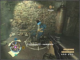 Zbliż się do miejsca, w którym znajduje się pierwszy więzień - Etap 12 - Baza badań paranormalnych | Opis przejścia Wolfenstein - Wolfenstein - poradnik do gry