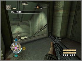 Jak zapewne zauważyłeś, użycie przełącznika powoduje otwarcie się pobliskiego przejścia jedynie na krótki okres czasu - Etap 13 - Szpital (cz.1) | Opis przejścia Wolfenstein - Wolfenstein - poradnik do gry