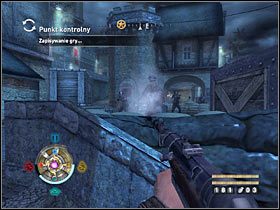 Zlokalizuj drzwi prowadzące na nowy dziedziniec, a po dotarciu w to miejsce zacznij przemieszczać się ku górze - Etap 16 - Zamek | Opis przejścia Wolfenstein - Wolfenstein - poradnik do gry