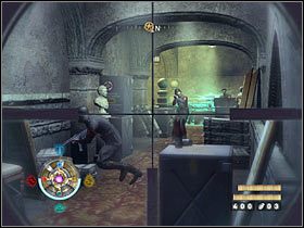 Po odnalezieniu klatki schodowej udaj się na wyższe piętro - Etap 17 - Szczyt zamku (cz.1) | Opis przejścia Wolfenstein - Wolfenstein - poradnik do gry