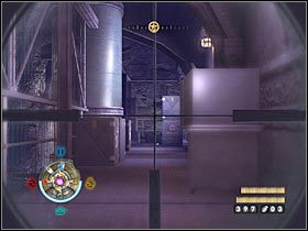 Po znalezieniu się na górze skręć w prawo i z odległości ostrzelaj czwarty generator - Etap 17 - Szczyt zamku (cz.1) | Opis przejścia Wolfenstein - Wolfenstein - poradnik do gry