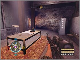 Ruszaj w stronę schodów, przy których pojawili się przeciwnicy - Etap 17 - Szczyt zamku (cz.1) | Opis przejścia Wolfenstein - Wolfenstein - poradnik do gry