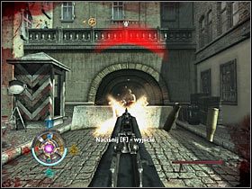 Podbiegnij do stanowisk, załatw operatorów i przy okazji zniszcz też znajdujący się w tym miejscu generator - Etap 19 - Radiostacja | Opis przejścia Wolfenstein - Wolfenstein - poradnik do gry