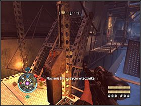 Skorzystaj z pokazanego na pierwszym screenie przejścia, znajdującego się na prawo od windy - Etap 22 - Zeppelin (cz.2) | Opis przejścia Wolfenstein - Wolfenstein - poradnik do gry