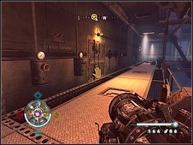 W szczególności zajmij się szybkim i skutecznym zabezpieczeniem górnych balkoników, gdyż to właśnie tam będą stali niektórzy z nowych przeciwników - Etap 22 - Zeppelin (cz.2) | Opis przejścia Wolfenstein - Wolfenstein - poradnik do gry