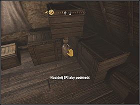 Sekret 1 (zachód): Na poddaszu budynku, w którym znajdują się Erik i Caroline - Etap 1 i 6 - Złoto (cz.1) | Sekrety Wolfenstein - Wolfenstein - poradnik do gry