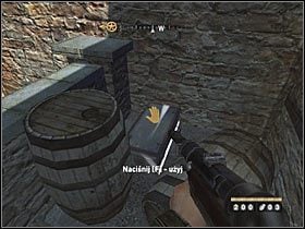 Sekret 8 (zachód): Zaułek, w którym spotkasz również mężczyznę - Etap 1 i 6 - Złoto (cz.2) | Sekrety Wolfenstein - Wolfenstein - poradnik do gry