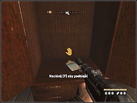 Sekret 9 - Gniazdo Kruka (zachód): Wewnątrz budynku z czerwonymi czaszkami na drzwiach, tego samego, w którym dokonujesz upgradeów uzbrojenia - Etap 1 i 6 - Wywiad (cz.2) | Sekrety Wolfenstein - Wolfenstein - poradnik do gry