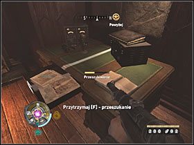 Sekret 1 - Schemat urządzenia Woalu: Jedno z pierwszych pomieszczeń posiadłości, które pilnowane jest przez dwóch żołnierzy - Etap 5 - Wywiad i Księgi | Sekrety Wolfenstein - Wolfenstein - poradnik do gry