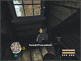 Sekrety 3 & 4 (Farma): Wewnątrz drugiej stajni znajdującej się na drodze prowadzącej do farmy (po lewej stronie, na wzgórzu) - Etap 8 i 9 - Złoto (cz.1) | Sekrety Wolfenstein - Wolfenstein - poradnik do gry