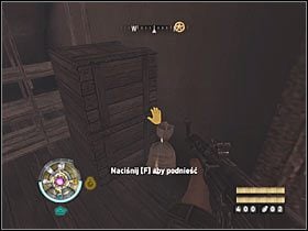 Sekret 5 (Farma): Wewnątrz głównego budynku farmy, na parterze - Etap 8 i 9 - Złoto (cz.1) | Sekrety Wolfenstein - Wolfenstein - poradnik do gry