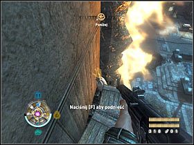 Sekret 6: Zanim zeskoczysz do drugiego stanowiska maszynowego, pozostań na górze i przejdź ostrożnie na sam koniec - Etap 10 - Złoto (cz.1) | Sekrety Wolfenstein - Wolfenstein - poradnik do gry