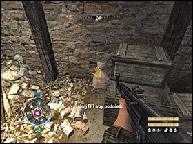 Sekret 9: Niedaleko sekretu #8, badaj tereny po swojej prawej stronie - Etap 10 - Złoto (cz.1) | Sekrety Wolfenstein - Wolfenstein - poradnik do gry