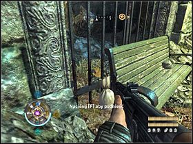 Sekret 18: Przy wejściu do kościoła odnajdziesz ławkę - Etap 10 - Złoto (cz.2) | Sekrety Wolfenstein - Wolfenstein - poradnik do gry