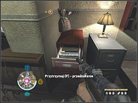 Sekret 1 - Informacje o Amerykaninie: W pierwszym pomieszczeniu budynku, za ladą - Etap 11 - Złoto i Wywiad | Sekrety Wolfenstein - Wolfenstein - poradnik do gry