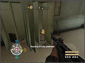 Sekret 4: Po wyjściu z pomieszczenia z ciałami zabitych lekarzy skręć w lewo i zbadaj szafkę - Etap 13 - Złoto (cz.1) | Sekrety Wolfenstein - Wolfenstein - poradnik do gry