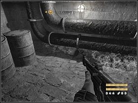 Sekret 4: Po walce z pierwszym niewidzialnym przeciwnikiem i zanim zbliżysz się do generatora blokującego Twe moce - Etap 14 - Złoto (cz.1) | Sekrety Wolfenstein - Wolfenstein - poradnik do gry