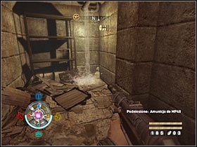 Sekret 7: Na górnych balkonikach, w tym samym pomieszczeniu, w którym znajduje się sekret #6 - Etap 14 - Złoto (cz.1) | Sekrety Wolfenstein - Wolfenstein - poradnik do gry