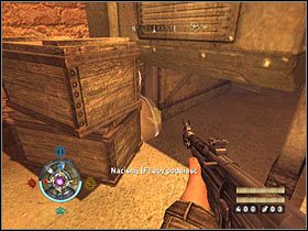 Sekret 19: Już po skorzystaniu z czołgu i zniesieniu pola siłowego - Etap 14 - Złoto (cz.2) | Sekrety Wolfenstein - Wolfenstein - poradnik do gry