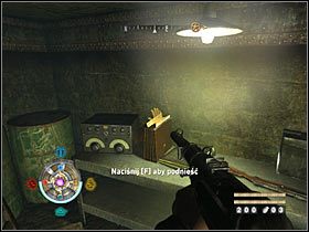 Sekret 1 - Początek testów: W początkowej części misji, wewnątrz pomieszczenia, które było pilnowane przez dwóch żołnierzy - Etap 14 - Wywiad i Księgi | Sekrety Wolfenstein - Wolfenstein - poradnik do gry