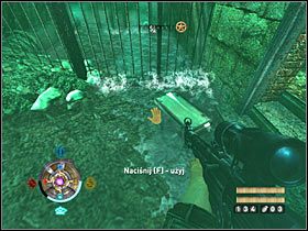 Sekret 11 (wschodnie centrum): W kanałach, tuż przy drabince prowadzącej do kryjówki Kręgu - Etap 15 i 18 - Złoto (cz.2) | Sekrety Wolfenstein - Wolfenstein - poradnik do gry