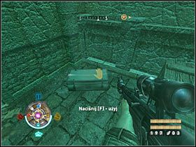 Sekret 20 (wschodnie centrum): Podczas eksploracji głównego placu wyjdź po schodach na górę i skręć w prawo - Etap 15 i 18 - Złoto (cz.3) | Sekrety Wolfenstein - Wolfenstein - poradnik do gry