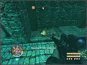 Sekret 7 - Amnestia (wschodnie centrum): Sekret dostępny dopiero po rozegraniu misji w zamku i odparciu ataku sił wroga na kryjówkę ruchu oporu - Etap 15 i 18 - Wywiad | Sekrety Wolfenstein - Wolfenstein - poradnik do gry