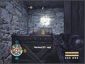 Sekret 9 (szczyt): Tuż po rozpoczęciu tego etapu zejdź na sam dół - Etap 16 i 17 - Złoto | Sekrety Wolfenstein - Wolfenstein - poradnik do gry