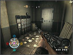 Sekret 6: Po wyjściu z drugiego szybu wentylacyjnego i w trakcie eksploracji korytarzy prowadzących do szybu windy (po prawej stronie) - Etap 19 - Złoto | Sekrety Wolfenstein - Wolfenstein - poradnik do gry