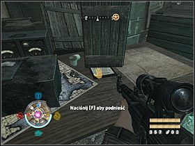 Sekret 1 - Konwersja anten: Tuż po rozpoczęciu misji, na lewym stole - Etap 19 - Wywiad i Księgi | Sekrety Wolfenstein - Wolfenstein - poradnik do gry