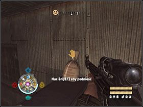 Sekret 5 (zachodnie lotnisko): Powróć na górny balkonik skąd rozpoczynałeś przeprawę do sekretu #4 - Etap 20 i 21 - Złoto (cz.1) | Sekrety Wolfenstein - Wolfenstein - poradnik do gry