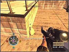 Sekret 7 (zachodnie lotnisko): Już po zniszczeniu pól siłowych i ujrzeniu przelatującego samolotu - Etap 20 i 21 - Złoto (cz.1) | Sekrety Wolfenstein - Wolfenstein - poradnik do gry